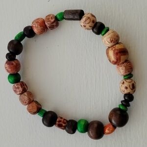 Fashion Jewelry Earthy Tones Beaded Bracelet